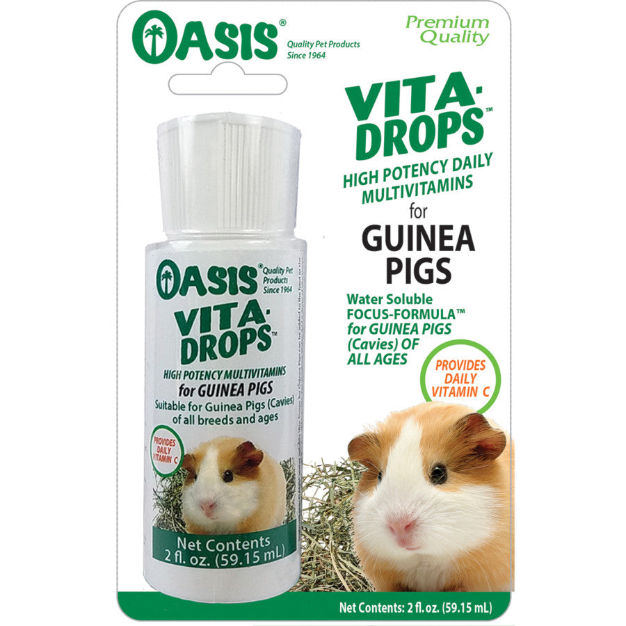 Vitakraft Guinea Pig Drops with Orange - 5.3 oz