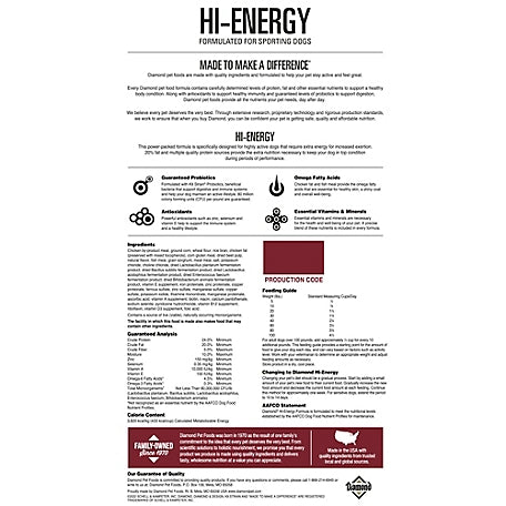 DI Hi-Energy Sporting Dog 50