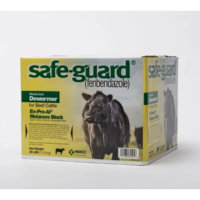 SAFEGUARD DEWORMER BLOCK 25lb