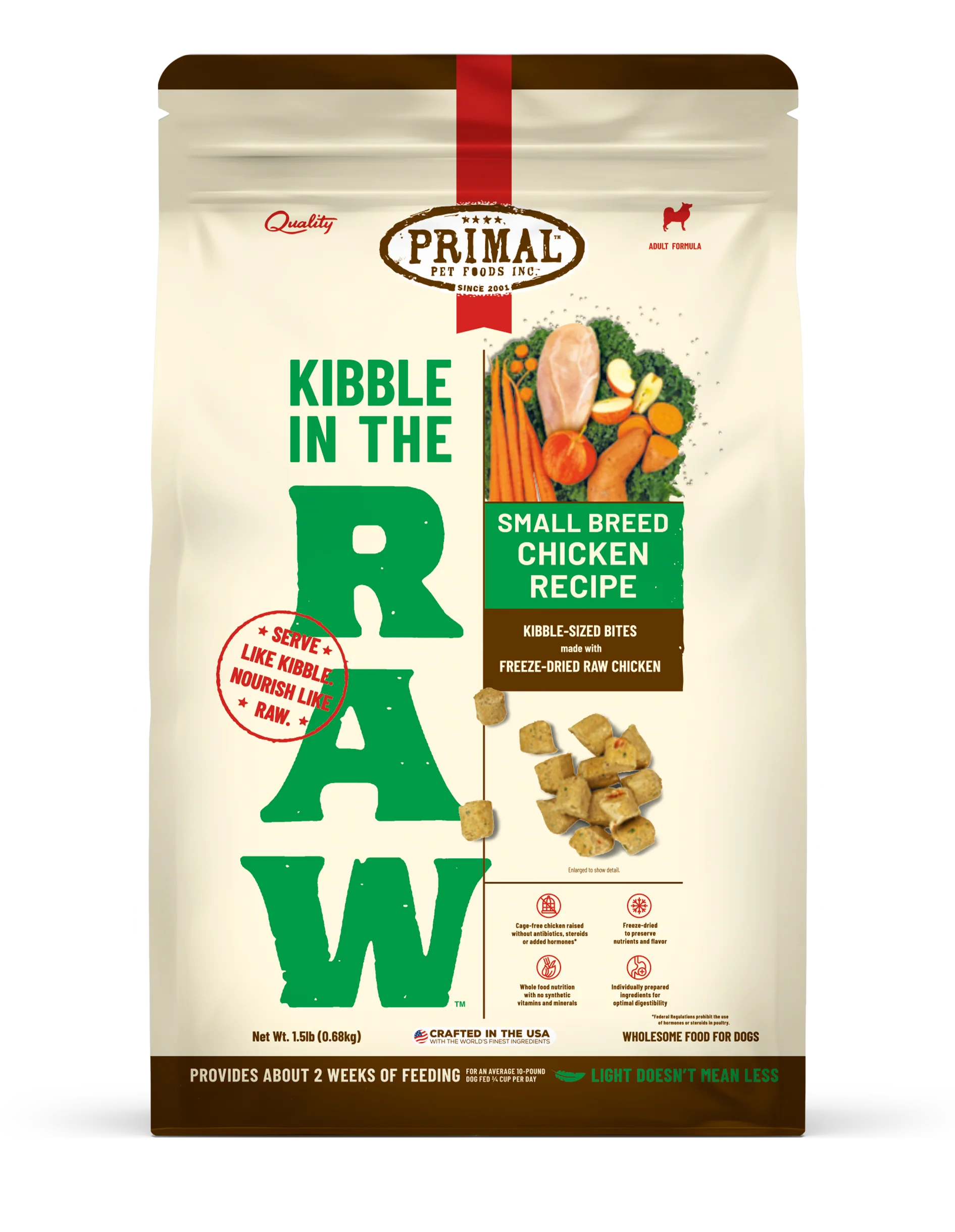 Primal Kibble in the Raw SB 4