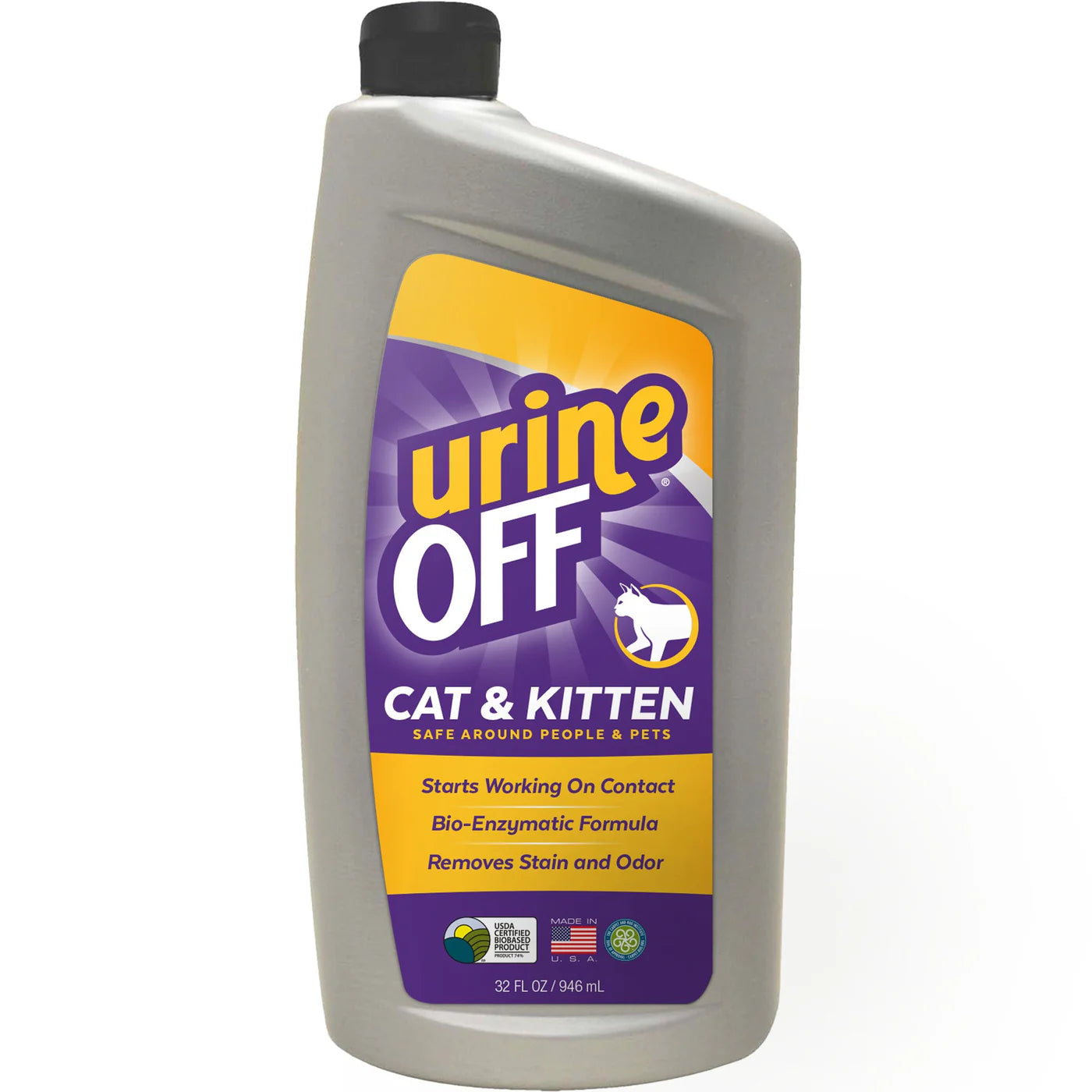 Urine Off Cat and Kitten Urine Remover CRPT 32OZ