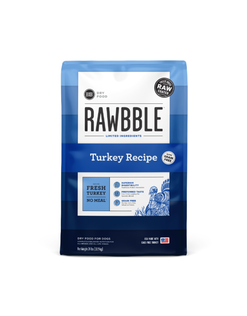 Bixbi Rawbble Dog Kibble | Turkey 24 lb