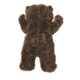 TUFFIE'S Mighty Angry Animals Bear Durable Dog Toy Brown 12.8 in