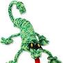 MAM TOY ROPE IGUANA 16IN