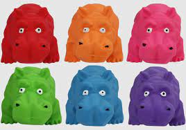 ORIGAMI HIPPOS ASSTD COLORS 8"