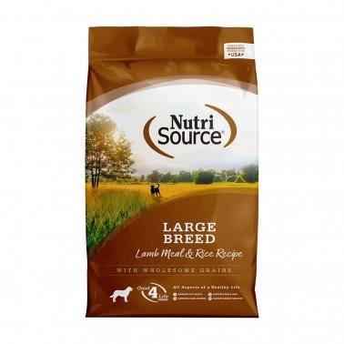 NutriSource LB Adult Lamb Rice Dog   30