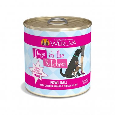 Weruva dog Fowl Ball 10oz