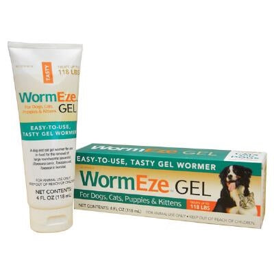 WORMEZE GEL DOG & CAT 4oz DURV