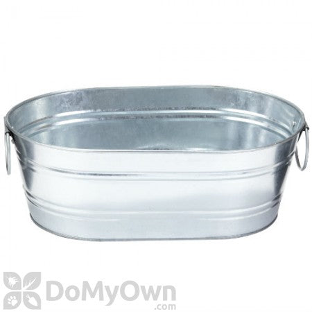 TUB OVAL GALVANIZED 2GAL