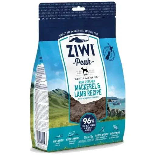 ZIWIPEAK DOG MACKEREL LAMB 8.8