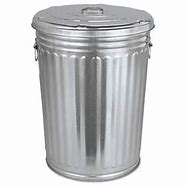 TRASH CAN METAL 20G