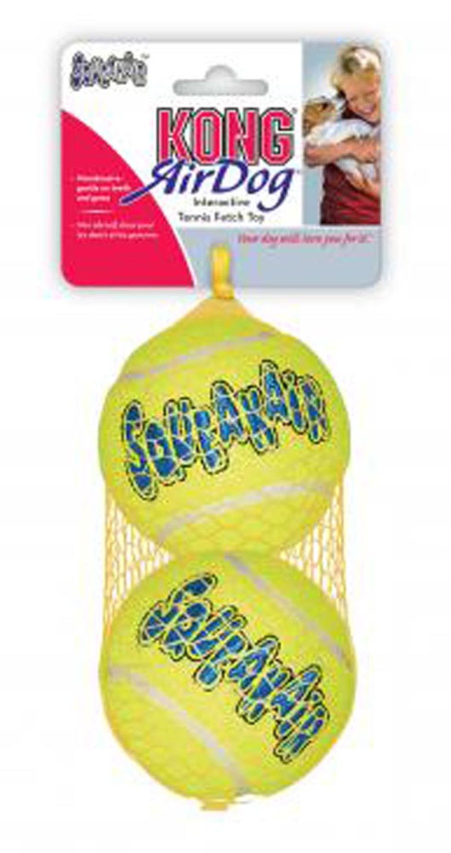 SQUEAKER TENNIS BALL LG2 PK