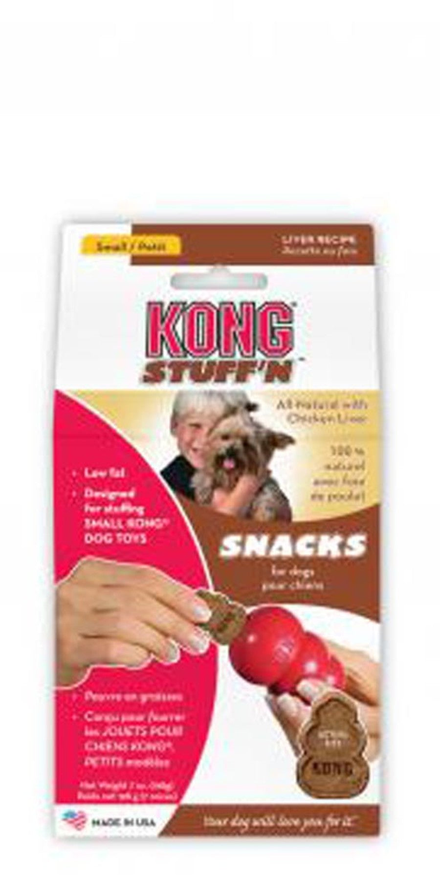 KONG STUFF'N LIVER SNAPS MINI